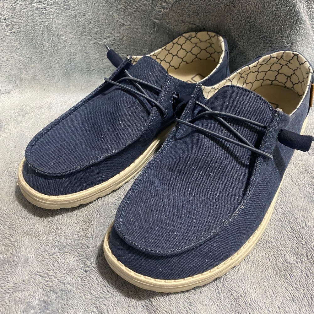 Wendy Sparking Canvas Hey Dudes - Women’s 11